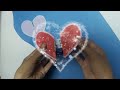 cute 3d heart card