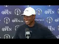 Tiger Woods Friday Falsh Interview 2024 Open Championship Royal Troon