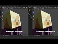 [Blender] Simple Minecraft 2D FACE RIG Tutorial