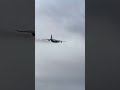 Ukrainian Antonov takeoff Portsmouth International Airport at PEASE