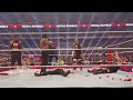 semi zyan attack on Roman Reigns to save kevin oven steel chair🤯wwe royal rumble match 29/1#shorts