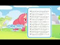 벨로키랍토르 공룡송 (동요 피아노 악보) - 나는야 공룡 동요 - Nursery rhyme piano sheet music - PonyRang TV Kids Play