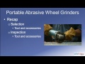 Free OSHA Training Tutorial - Portable Abrasive Wheel Grinders