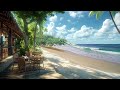 Beach Space Coffee - Bossa Nova Jazz and Ocean Waves for an Invigorating Atmosphere