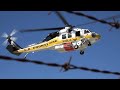 Sikorsky S-70 Firehawk | Los Angeles County Fire | Startup and Takeoff at | Great Sound | Helicopter