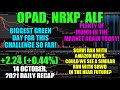 BIGGEST GREEN DAY FOR THIS CHALLENGE $OPAD $NRXP $ALF +$2.24 | NOYCE 14 October, 2021 Daily Recap