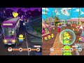 Despicable Me: Minion Rush - Halloween Residential Area vs Super Silly Fun Land