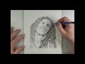 How to draw Bob Marley/ Realistic #sketch #drawing