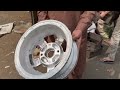 Old But Amazing Manufacturing Process of Car Alloy Rims | Production of Car Alloy Rims
