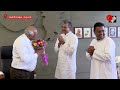 Newly Elected Gujarat CM Bhupendra Patel Takes Charge Of His Office In Gandhinagar