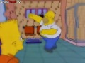 The Simpsons-Working at home/ Homer' dream