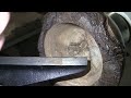 Elephant Foot Bowl - Wood Turning