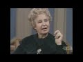Shirley Booth--1971 TV Interview, 