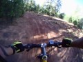 GoPro single track mountain bike crash