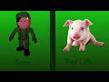 Roblox Piggy Bots VS. IRL Animals (Book 1)