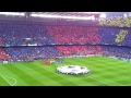 UEFA Champions League Anthem, FC Barcelona - FC Bayern Munich, 01.05.2013
