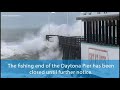 Dorian Damages Daytona Pier