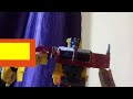 Take off his head optimus prime transformers rise of the beasts stop motion recreation