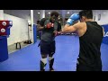 Sparring a REALLY BIG Opponent (Breakdown)