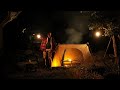 SOLO Camping [ Relaxing and Recharging in a serene Rain Forest, ASMR ]