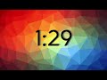 5 Minute Timer - ⏳🟥🟦🟧🟨 Color Prism Theme Countdown