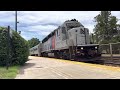 NJT73 stops at Glen Rock Boro Hall with 4100!