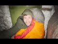 3 Days SOLO SURVIVAL in Winter Shelter | -20° Camp in Bushcraft Cabin Build
