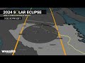 2024 Solar Eclipse: Path of totality across United States