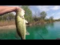 MONSTER BASS Swallows GIANT BAIT!!! PRE-SPAWN Bass Fishing from the FLOAT TUBE
