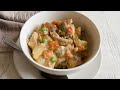 Instant Pot Chicken Pot Pie with Homemade Biscuits