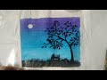 #easy_trick_to_make_beautiful_landscape #trending #viral #shorts #nature #tutorial #paintings #art