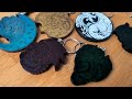 Trying Thermochromatic Mica Powders | Resin Dragon Keychains