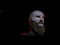 Making a Kratos Render On Mobile (Time lapse)