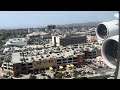 Airbus A380 [Lufthansa] spectacular approach and landing in Los Angeles [KLAX/LAX]
