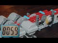Test 8000 RPM at Lego Minifigure  - Lego Technic Experiment #lego #moc #experiment