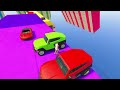 SHINCHAN AND FRANKLIN TRIED THE SPIRAL SPEED BOOSTER ROAD PARKOUR CHALLENGE BY BIKES & CARS IN GTA 5
