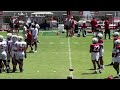 Alabama Crimson Tide Football Report: Open Practice Footage