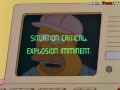 The Simpsons- The Plant is going to explode!