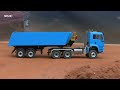 STRONG RC CONSTRUCTION MACHINES - MB ACTROS CATERPILLAR RC EXCAVATOR - RC TRUCK CORSO