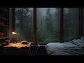 12 Hours - Relaxing Sleep Music - Soft Rain sleep - Deep Sleeping Music - Piano Chill | Warm Room