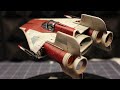 How I built a STAR WARS A-Wing starfighter