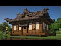 Minecraft: How to Build a Small Japanese House | Survival House Tutorial