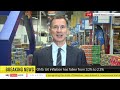 Chancellor says UK economy 'turned a corner' after inflation drops to 2.3%