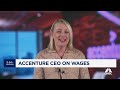 Accenture CEO Julie Sweet on #3 Just 100 ranking