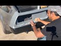 81 DeLorean Father & Son Project  - Part 14  - Rear Bumper Cont'd