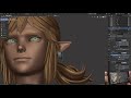 Blender 3D Character Creation (Timelapse) - Sculpting Link