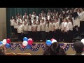 PS 209 celebrating America chorus