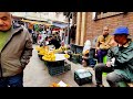 vegetable & fish market in Rasht, Iran.Rasht Grand bazaar.بازار میوه و ماهی فروشان رشت