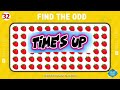 Find The odd One Out #13 | HOW GOOD ARE YOUR EYES? Emoji Puzzle Quiz