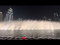 Dubai Fountains - 8:30PM Show - Thriller by Micheal Jackson - Boardwalk (Arc/Ring 2) View